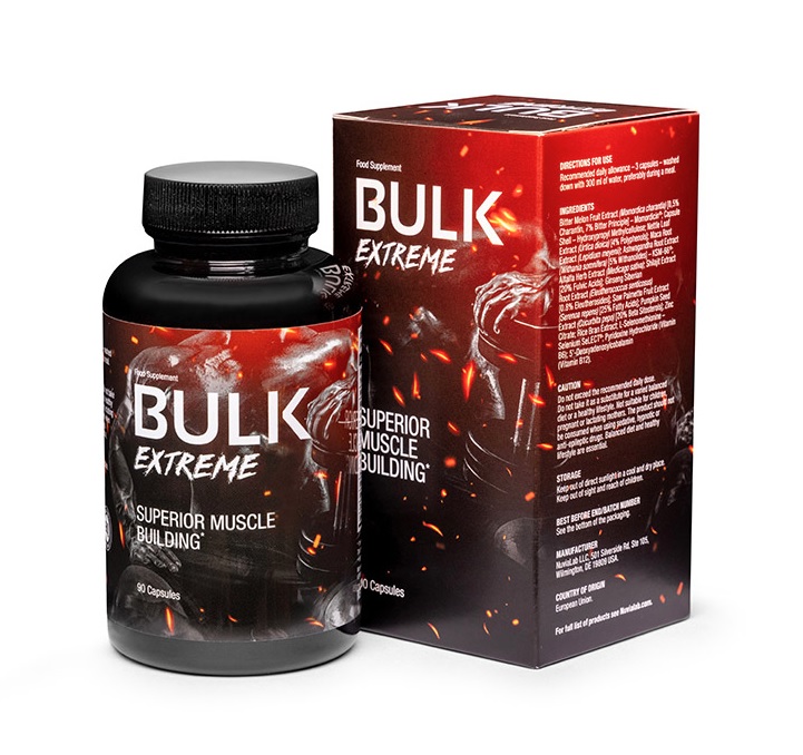 NuviaLab Bulk Extreme – capsule pentru cresterea masei musculare – 90 cps